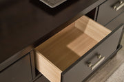 Covetown Dark Brown Panel Bedroom Set - Lara FurnitureBedroom Set