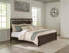Covetown Dark Brown Panel Bedroom Set - Gate FurnitureBedroom Set