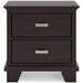 Covetown Dark Brown Panel Bedroom Set - Gate FurnitureBedroom Set