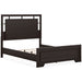 Covetown Dark Brown Panel Bedroom Set - Gate FurnitureBedroom Set