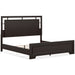 Covetown Dark Brown Panel Bedroom Set - Gate FurnitureBedroom Set