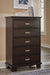 Covetown Dark Brown Panel Bedroom Set - Gate FurnitureBedroom Set