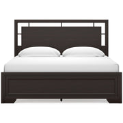 Covetown Dark Brown Panel Bedroom Set - Lara FurnitureBedroom Set