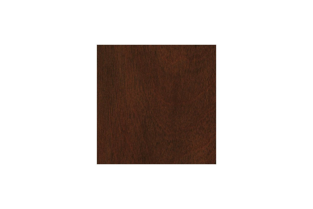 Coviar Brown Dining Table and Chairs with Bench (Set of 6) - Gate FurnitureDining Room Set