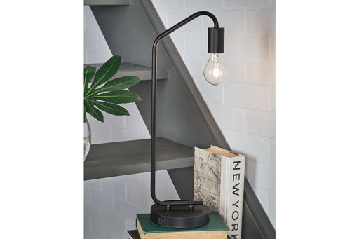 Covybend Black Desk Lamp - Gate FurnitureTable Lamp
