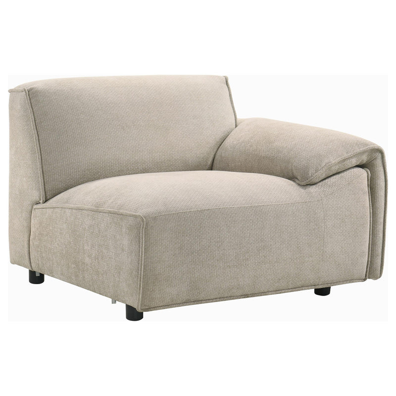 Crane 5-piece Modular Sectional Sofa Beige - 551931-SETA