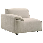 Crane 5-piece Modular Sectional Sofa Beige - 551931-SETA