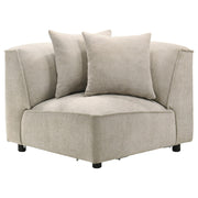 Crane 6-piece Modular Sectional Sofa Beige - 551931-SET
