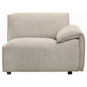 Crane 6-piece Modular Sectional Sofa Beige - 551931-SET