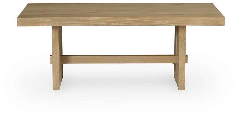 Crendlin Light Brown Coffee Table - T537-1