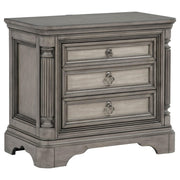 Cresswell 4-piece California King Bedroom Set Taupe - 225141KW-S4