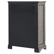 Cresswell 5-piece Eastern King Storage Bedroom Set Weathered Taupe - 225140KE-S5