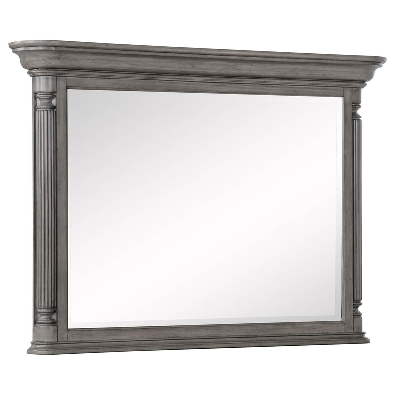 Cresswell 5-piece Eastern King Storage Bedroom Set Weathered Taupe - 225140KE-S5