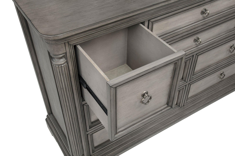 Cresswell 8-drawer Bedroom Dresser Weathered Taupe - 225143