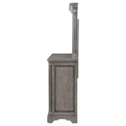 Cresswell 8-drawer Dresser with Mirror Weathered Taupe - 225143M