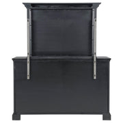 Cresswell 8-drawer Dresser with Mirror Weathered Taupe - 225143M