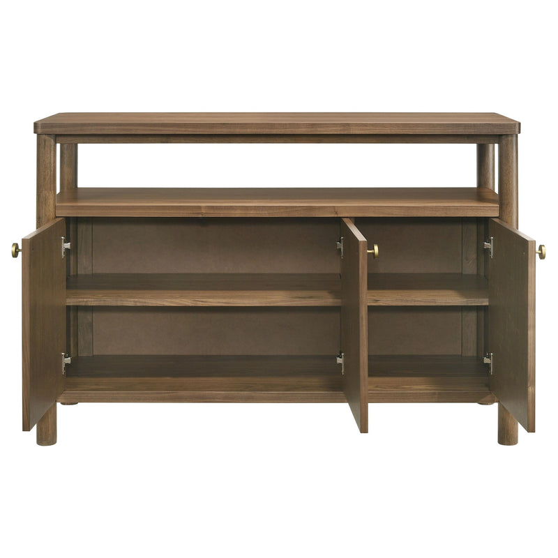 Crestmore 52-inch Dining Cabinet Sideboard Buffet Walnut - 108575