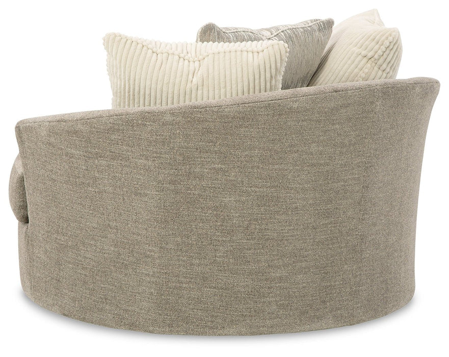 Creswell Oversized Swivel Accent Chair - Gate FurnitureChair
