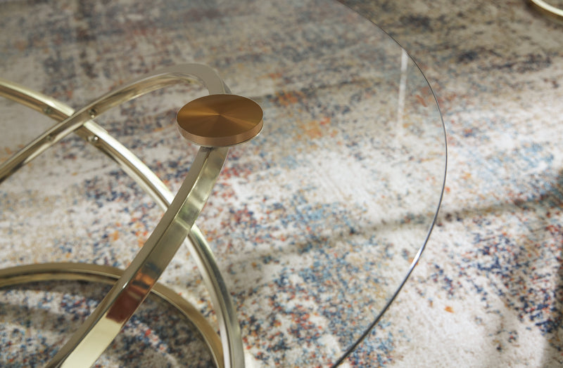 Crimonti Champagne Table (Set of 3) - T273-13