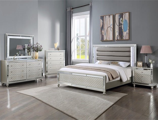 Cristian Dresser Top Champagne - Lara Furniture