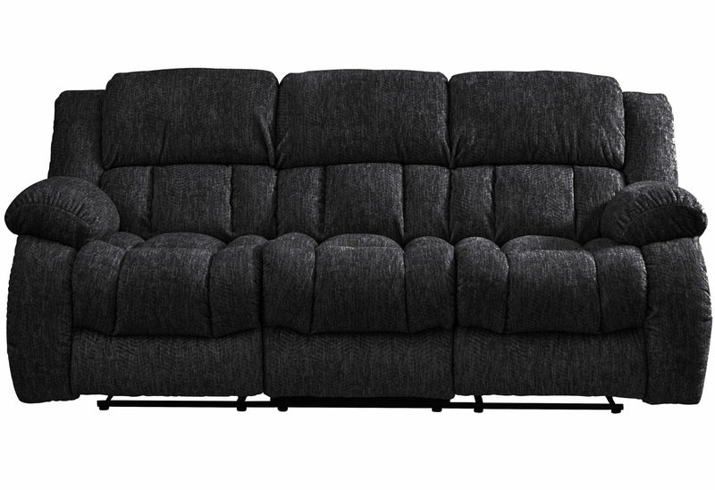 U250 Ebony Reclining Sofa/Console Reclining Loveseat - U250-EBONY-RS/CRLS