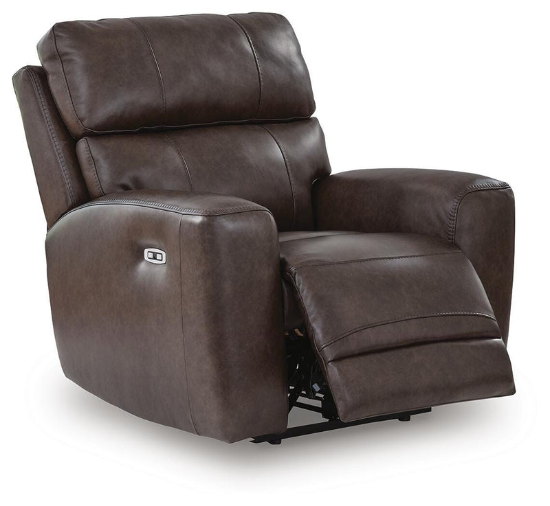 Crossplex Smoke Power Recliner - PCU6450613