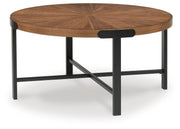 Crosstrail Brown Table (Set of 3) - T483-13