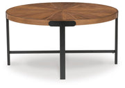 Crosstrail Brown Table (Set of 3) - T483-13