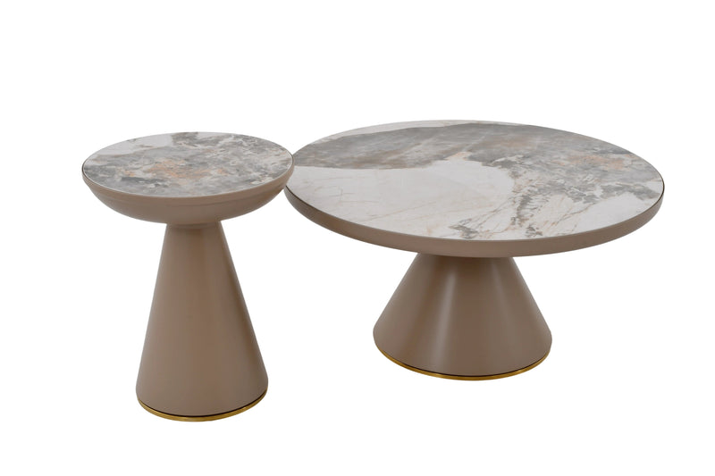 CT2006G 35 X 17 IRON + CERAMIC COFFEE TABLE - 210000007401