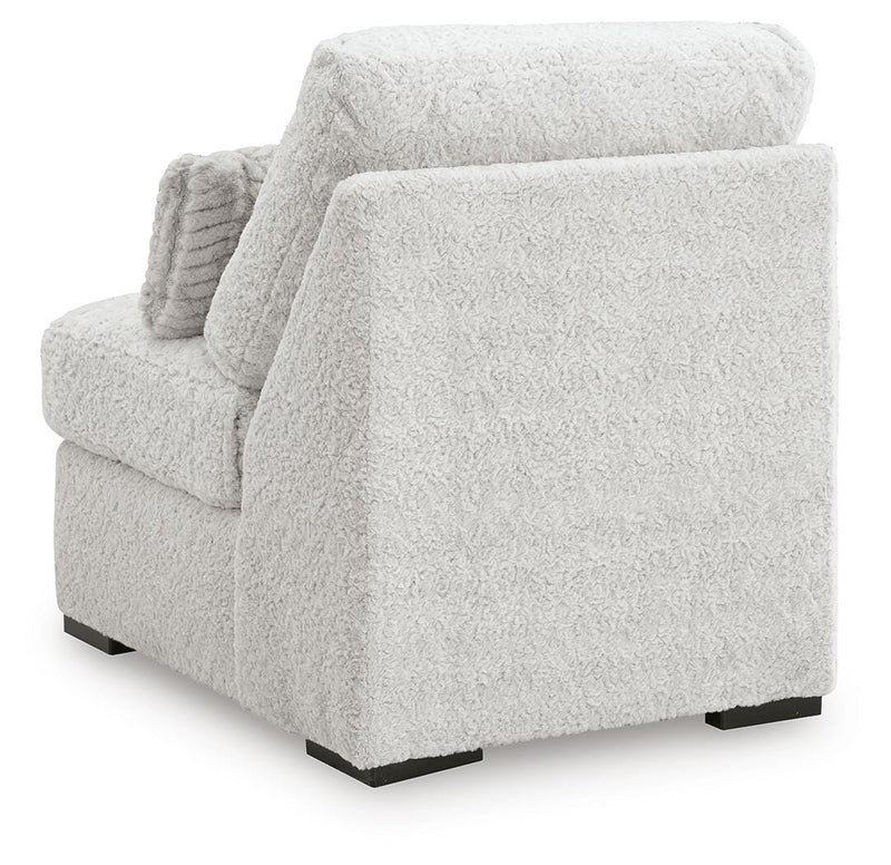 Cuddle Plush 3-Piece Sectional, Chair and Ottoman - PC59106U1