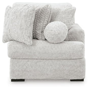 Cuddle Plush 3-Piece Sectional, Chair and Ottoman - PC59106U1