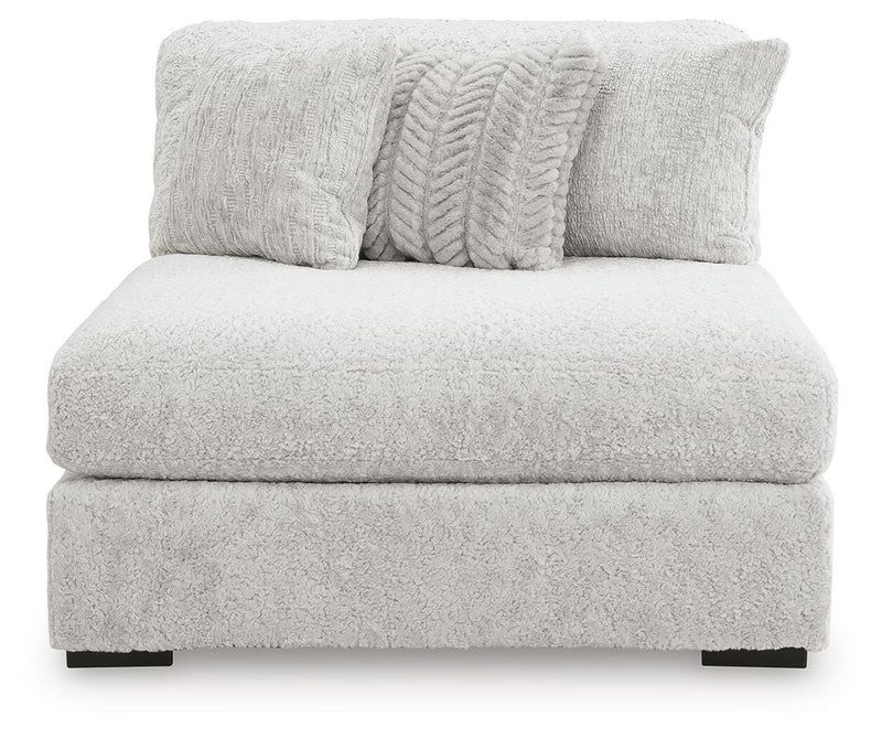 Cuddle Plush Arctic Oversized Armless Chaise - PC5910615