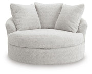 Cuddle Plush Arctic Oversized Swivel Accent Chair - PC5910621