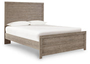 Culverbach Full Panel Bed with Mattress in Gray from Ashley - Lara Furniture
