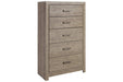 Culverbach Gray Chest of Drawers - Gate FurnitureChest