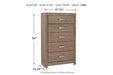 Culverbach Gray Chest of Drawers - Gate FurnitureChest