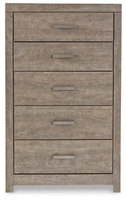 Culverbach Gray Full Panel Bed, Dresser and Chest - B070B32