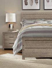 Culverbach Gray King Panel Bed - B070B10