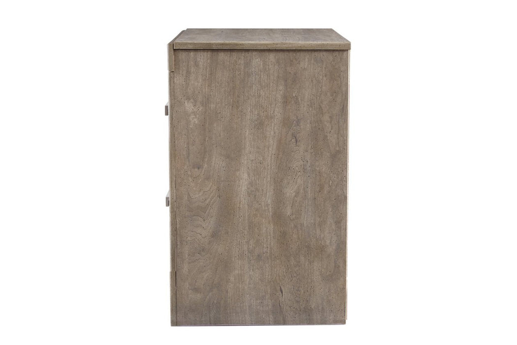 Culverbach Gray Nightstand - Gate FurnitureNightstand