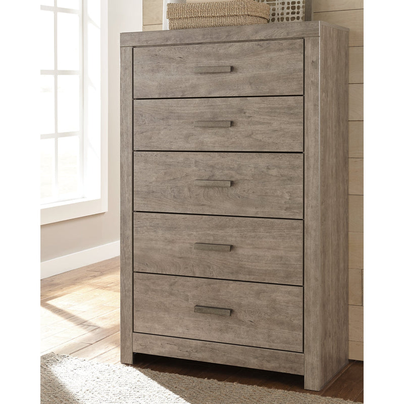 Culverbach Gray Panel Bedroom Set - Lara FurnitureBedroom Set