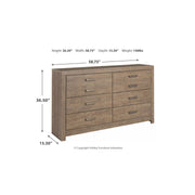 Culverbach Gray Panel Bedroom Set - Lara FurnitureBedroom Set