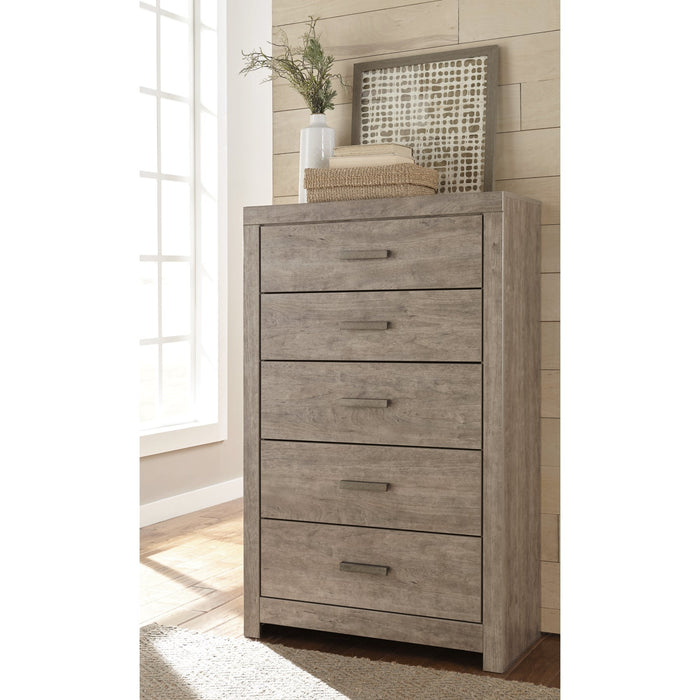 Culverbach Gray Panel Bedroom Set - Gate FurnitureBedroom Set