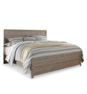 Culverbach King Panel Bed with 2 Nightstands in Gray - PKG012198