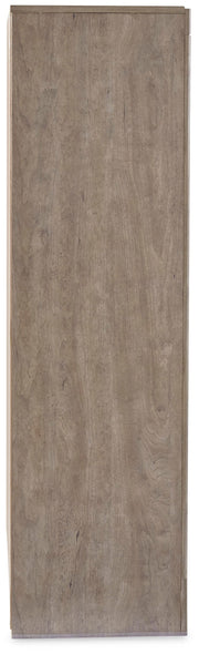 Culverbach King Panel Bed with Mirrored Dresser, Chest and Nightstand in Gray - PKG011531
