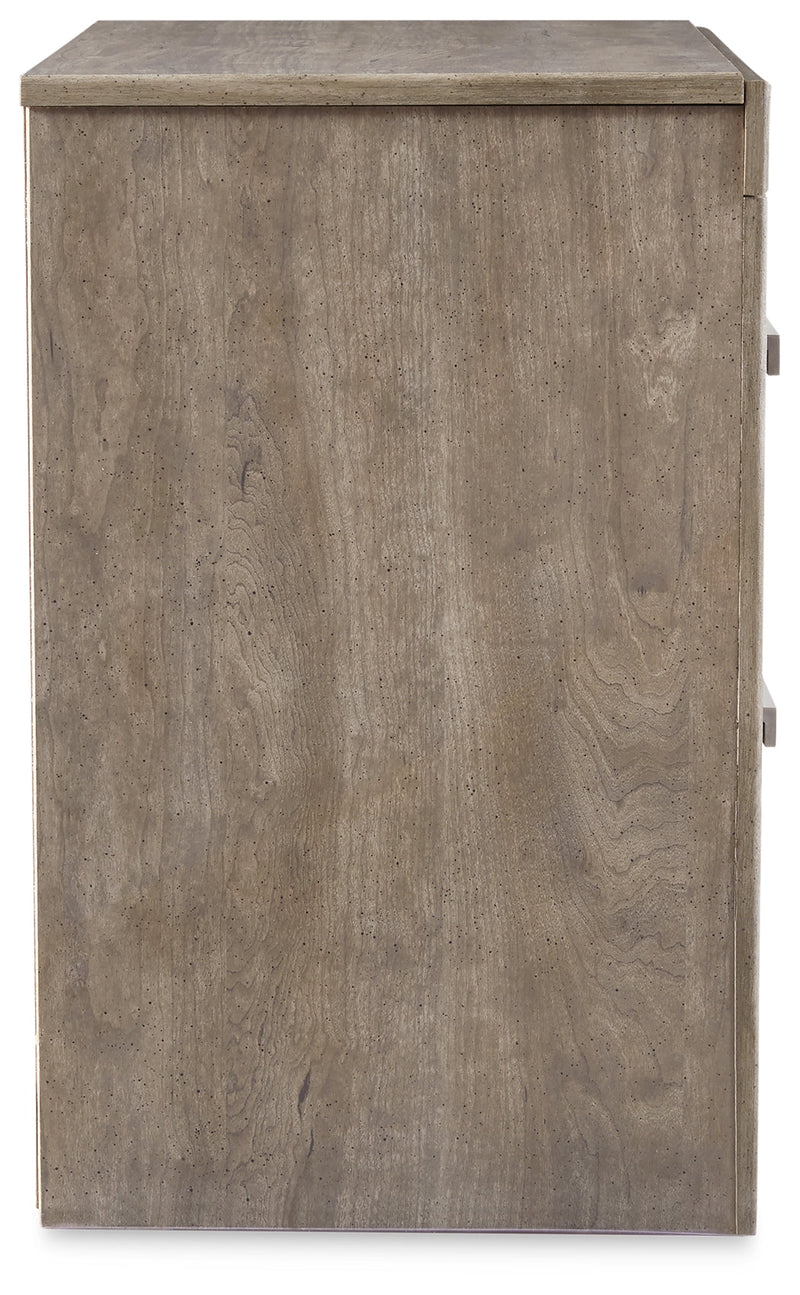 Culverbach King Panel Bed with Nightstand in Gray from Ashley - Lara Furniture