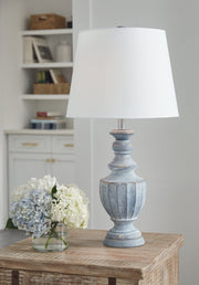 Cylerick Antique Blue Table Lamp - L235714