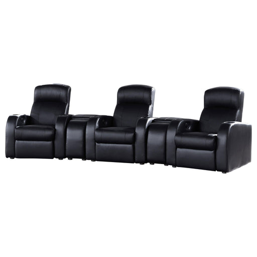 Cyrus 5-piece Upholstered Home Theater Seating - 600001-S3A