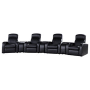 Cyrus 7-piece Upholstered Home Theater Seating - 600001-S4A