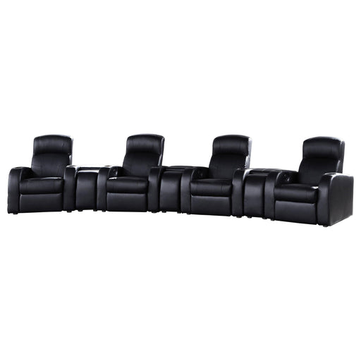 Cyrus 7-piece Upholstered Home Theater Seating - 600001-S4A