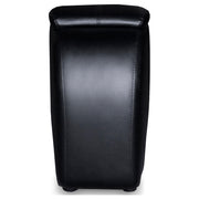 Cyrus Upholstered Home Theater Storage Wedge Console Black - 600002
